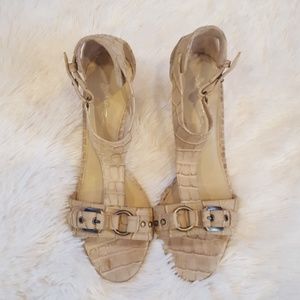 Tan sandals